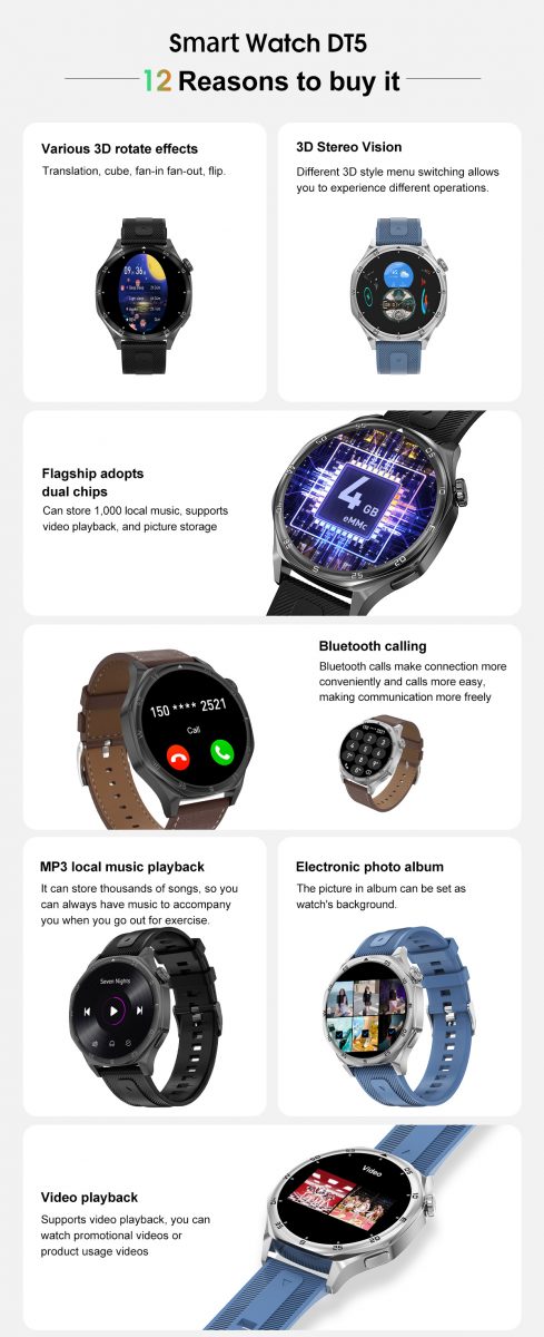 DT5 Smartwatch